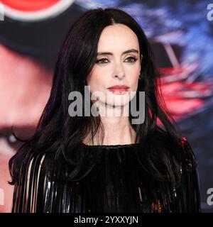 HOLLYWOOD, LOS ANGELES, CALIFORNIA, USA - DECEMBER 16: Krysten Ritter arrives at the Los Angeles Premiere Of Paramount Pictures' 'Sonic The Hedgehog 3' held at the TCL Chinese Theatre IMAX on December 16, 2024 in Hollywood, Los Angeles, California, United States. (Photo by Xavier Collin/Image Press Agency) Stock Photo