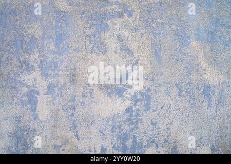 Blue white vintage texture on an old weathered wall Stock Photo
