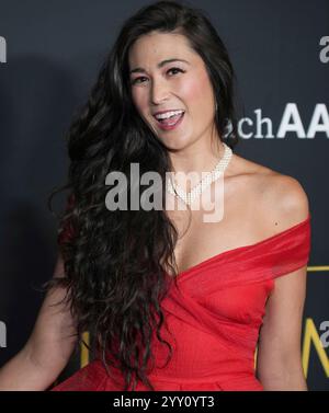 Jacki Jing arrives at the 2024 UNTAMED Agency AAPI Holiday Charity Gala
