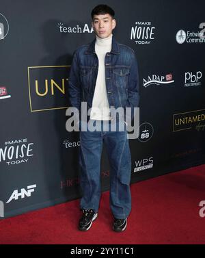Landyn Lu arrives at the 2024 UNTAMED Agency AAPI Holiday Charity Gala ...