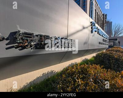 The NSFOCUS Technologies Group office building in Beijing, China, December 17, 2024. Stock Photo