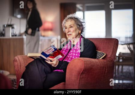 Canadian writer Margaret Atwood, photographed in Stockholm, Sweden, on November 4, 2024.Photo: Thomas Karlsson / DN / TT / Code: 3523 Stock Photo