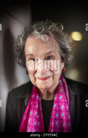 Canadian writer Margaret Atwood, photographed in Stockholm, Sweden, on November 4, 2024.Photo: Thomas Karlsson / DN / TT / Code: 3523 Stock Photo