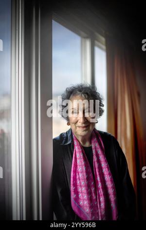 Canadian writer Margaret Atwood, photographed in Stockholm, Sweden, on November 4, 2024.Photo: Thomas Karlsson / DN / TT / Code: 3523 Stock Photo