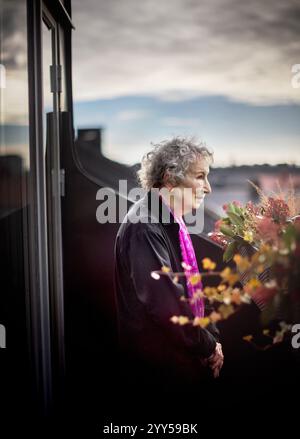 Canadian writer Margaret Atwood, photographed in Stockholm, Sweden, on November 4, 2024.Photo: Thomas Karlsson / DN / TT / Code: 3523 Stock Photo