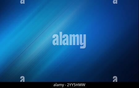 Blue blur motion background Serene Blue Gradient with Dynamic Diagonal Light Trails Stock Photo