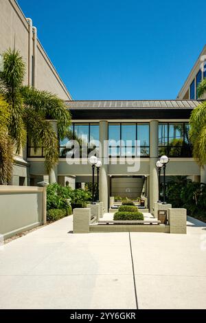 Martin County Courthouse, SE Ocean Boulevard, Stuart, Florida Stock Photo