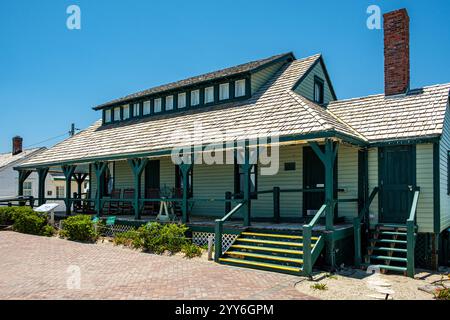 House of Refuge at Gilberts Bar, SE MacArthur Boulevard, Stuart, Florida Stock Photo