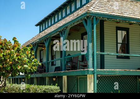 House of Refuge at Gilberts Bar, SE MacArthur Boulevard, Stuart, Florida Stock Photo