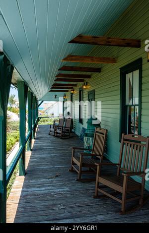 House of Refuge at Gilberts Bar, SE MacArthur Boulevard, Stuart, Florida Stock Photo