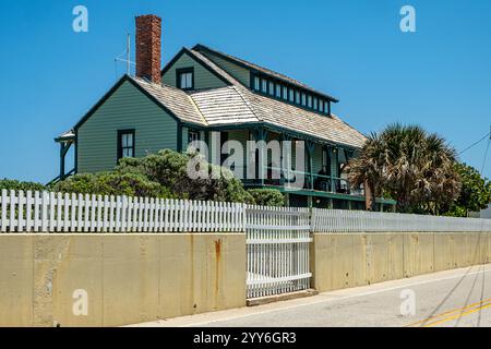 House of Refuge at Gilberts Bar, SE MacArthur Boulevard, Stuart, Florida Stock Photo