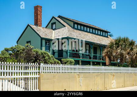 House of Refuge at Gilberts Bar, SE MacArthur Boulevard, Stuart, Florida Stock Photo