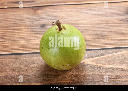 Tropical sweet juicy fruit Sapote Star apple Stock Photo