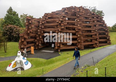 The Hakone Open Air Museum in Ninotaira Hakone-machi Kanagawa Japan Stock Photo