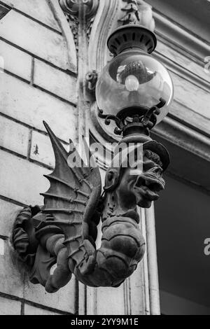 Architectural detail from Rome, the Italian capital. Enchanting old buildings and historical streets in the eternal city. Stock Photo