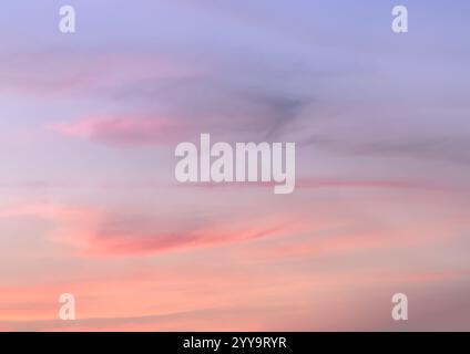 Background of Bright pastel colored sky during sunset. Nature abstract composition, The softness sky background use it as your Wallpaper, Poster and S Stock Photo