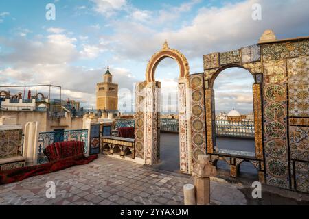 Sidi Bou Said In Tunis, Tunesia Stock Photo