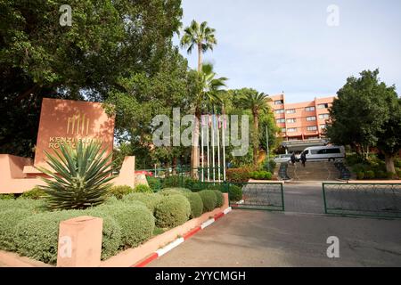 kenzi farah rose garden hotel l'hivernage upscale district marrakesh, morocco Stock Photo