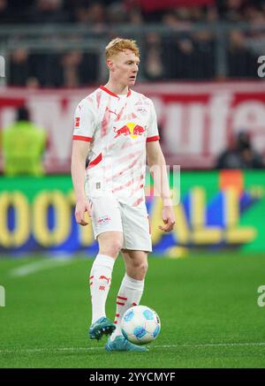 Nicolas Seiwald, RB Leipzig 13   in the match  FC BAYERN MUENCHEN - RB LEIPZIG 5-1 on Dec 20, 2024 in Munich, Germany. Season 2024/2025, 1.Bundesliga, FCB,, München, matchday 15, 15.Spieltag Photographer: Peter Schatz   - DFL REGULATIONS PROHIBIT ANY USE OF PHOTOGRAPHS as IMAGE SEQUENCES and/or QUASI-VIDEO - Stock Photo