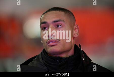 Stuttgart, Deutschland. 21st Dec, 2024. nach Spielende: Portrait Enzo Millot VfB Stuttgart (08) VfB Stuttgart vs FC St Pauli 21.12.2024 DFL REGULATIONS PROHIBIT ANY USE OF PHOTOGRAPHS AS IMAGE SEQUENCES AND/OR QUASI-VIDEO/dpa/Alamy Live News Stock Photo