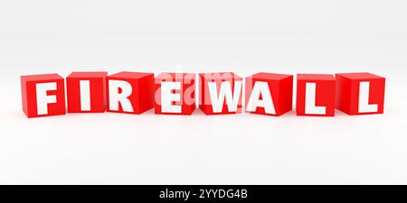Luxury red inscription help on grey podium, soft light, front view smooth background, 3d rendering Stock Photo