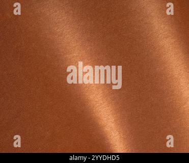 Copper and rust paper texture with a pearlescent metallic finish, featuring warm, earthy tones of orange, brown, and terracotta. The sleek, glossy sur Stock Photo