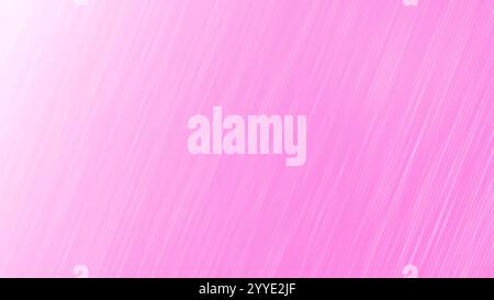 Diagonal pink lines, fade to white. Abstract striped high resolution full frame background for poster, web banner, template, brochure etc. Copy space. Stock Photo