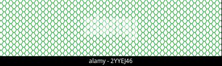 Seamless green scale pattern inspired by dragon and snake skin. geometric design for fish, mermaid, and dinosaur textures with Chinese and Japanese Stock Vector