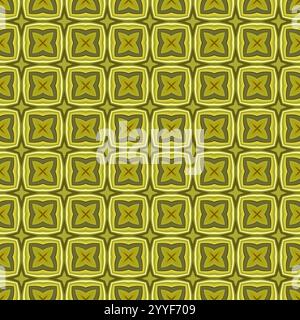 Golden Caleidoskopy Seamless background. Seamless Hi-res (8000x8000) texture of gold wall. Modern stylish abstract texture. Template for prints, texti Stock Photo