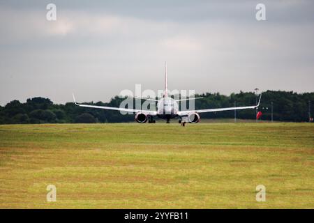 G-JZHX Jet2 Boeing 737-8MG Max London Stansted UK 20-06-2018  Stock Photo