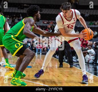 Stanford forward Maxime Raynaud (42) shoots against North Carolina ...