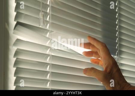 A ray of hope in a hospital room. Stock Photo