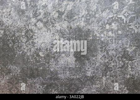 Decorative Ceramic Tile Texture Perfect for Creating Rustic and Artistic Designs Stock Photo