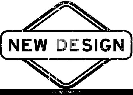 Grunge black new project word rubber seal stamp on white background ...
