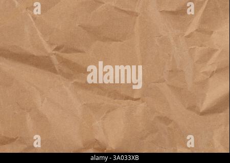 Rough cardboard wrinkled page background close up view Stock Photo