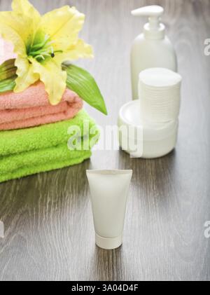 Accessories for bathing Stock Photo