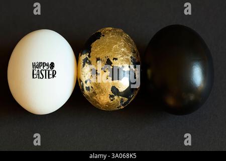 A HOLIDAY TO CELEBRATE ;HAPPY EASTER. Stock Photo