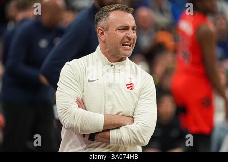 Toronto Raptors head coach Darko Rajakovic reacts during an NBA ...
