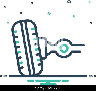 Icon for aliment wheel, aliment Stock Vector