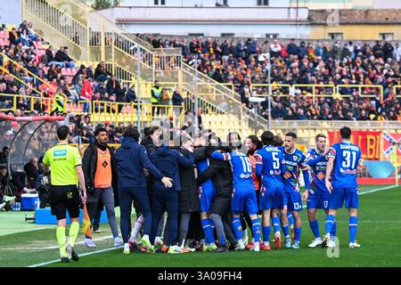 Catanzaro celebrate during US Catanzaro vs Cosenza, Italian soccer ...