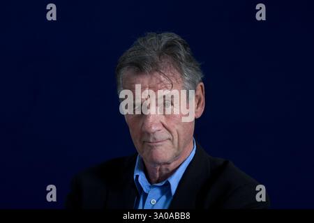British broadcaster, comedian and star of the Monty Python team, Michael Palin at the Edinburgh International Book Festival where he  talked about his career on stage and in television. The three-week event is the world's biggest literary festival and is held during the annual Edinburgh Festival. The 2012 event featured talks and presentations by more than 500 authors from around the world. Stock Photo