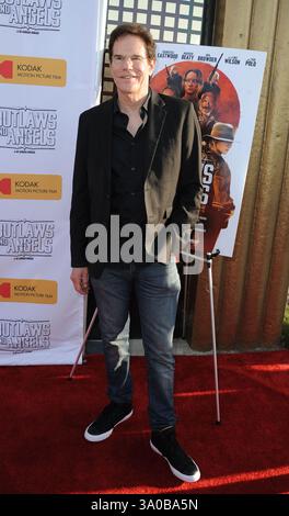 Jeff Rice arriving at the premiere of 'Outlaws and Angels' at the Ahrya ...