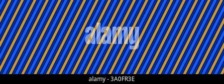 Seamless diagonal stripe pattern. Dark blue oblique line background for textile design, fabric swatch, scarf cloth, suit print. Masculine navy colored repeating wallpaper. Vector backdrop Stock Vector