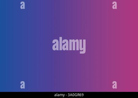 Smooth dark blue pink gradient background going from light blue to bright pink through rich purple. Stock Photo