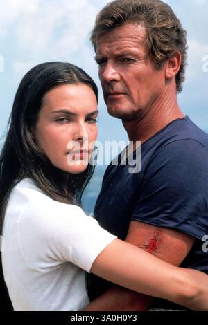 Film - For Your Eyes Only - Roger Moore and Sheena Easton - London