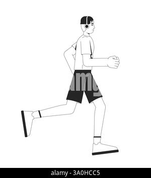 Workout music man Stock Vector Images - Alamy