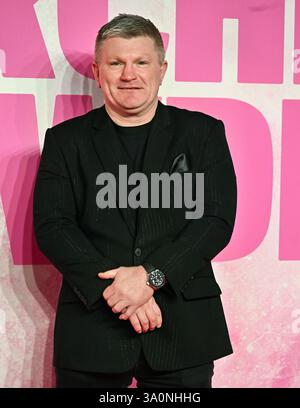 Ricky Hatton attends the World Premiere of 'Marching Powder' held at ...