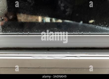 Leaking Windows During Heavy Rain Stock Photo - Alamy