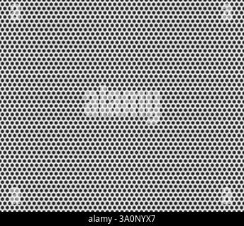 Rounded Hex Pattern Hexagon Pattern. Bold rounded hexagons mosaic pattern. Hexagon cells ...