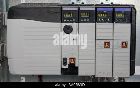 PLC Computer Stock Photo